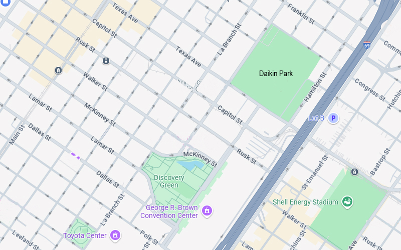 Daikin Park Map