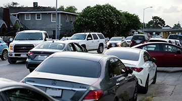 Many Cars in Third Ward