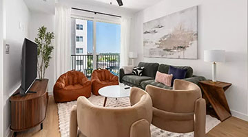 Living Room with a View