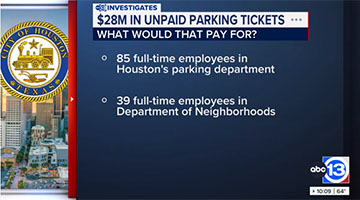 Unpaid Parking Tickets