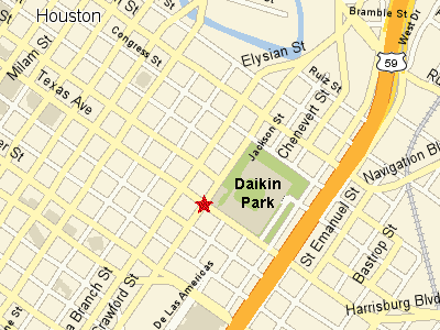 Map to 501 Crawford
