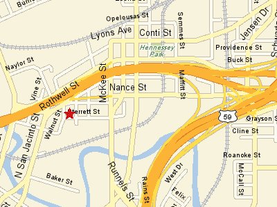 Map to 801 Richey