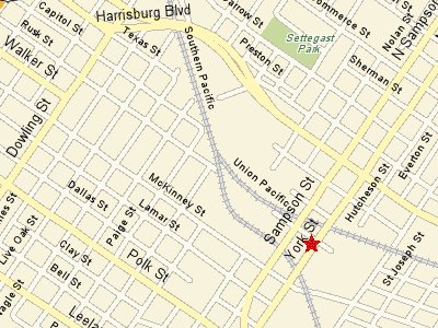 Map to 808 York