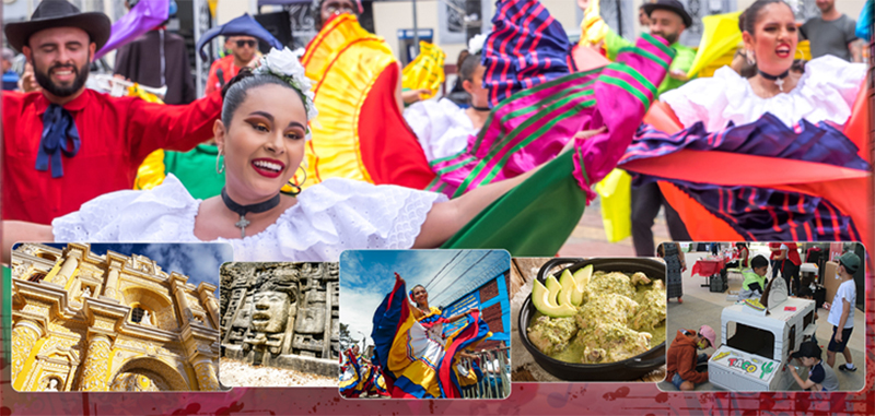 Hispanic Heritage Month Photo Collage