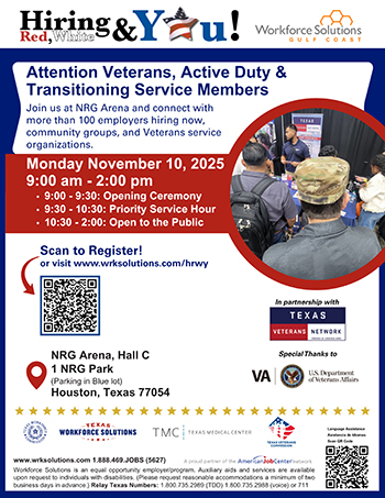 Hiring Red White and You Flyer