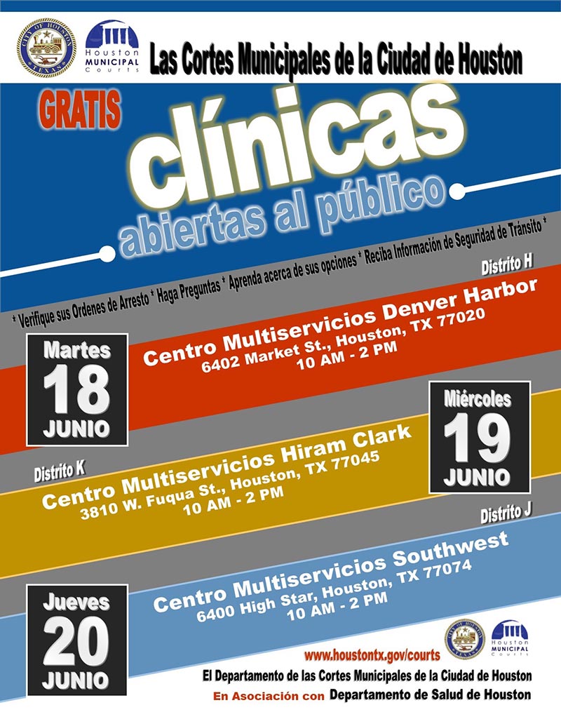 2019 Municipal Courts Clinics