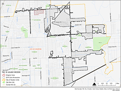 Drawn Boundary Map