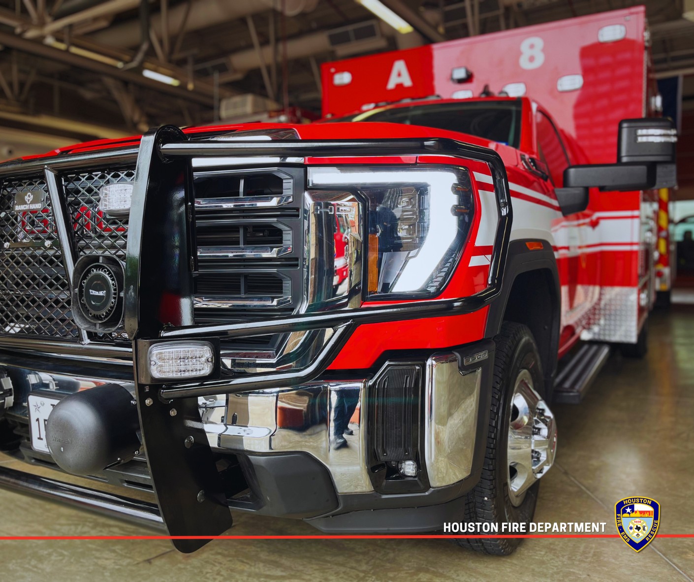 Photo of HFD ambulance