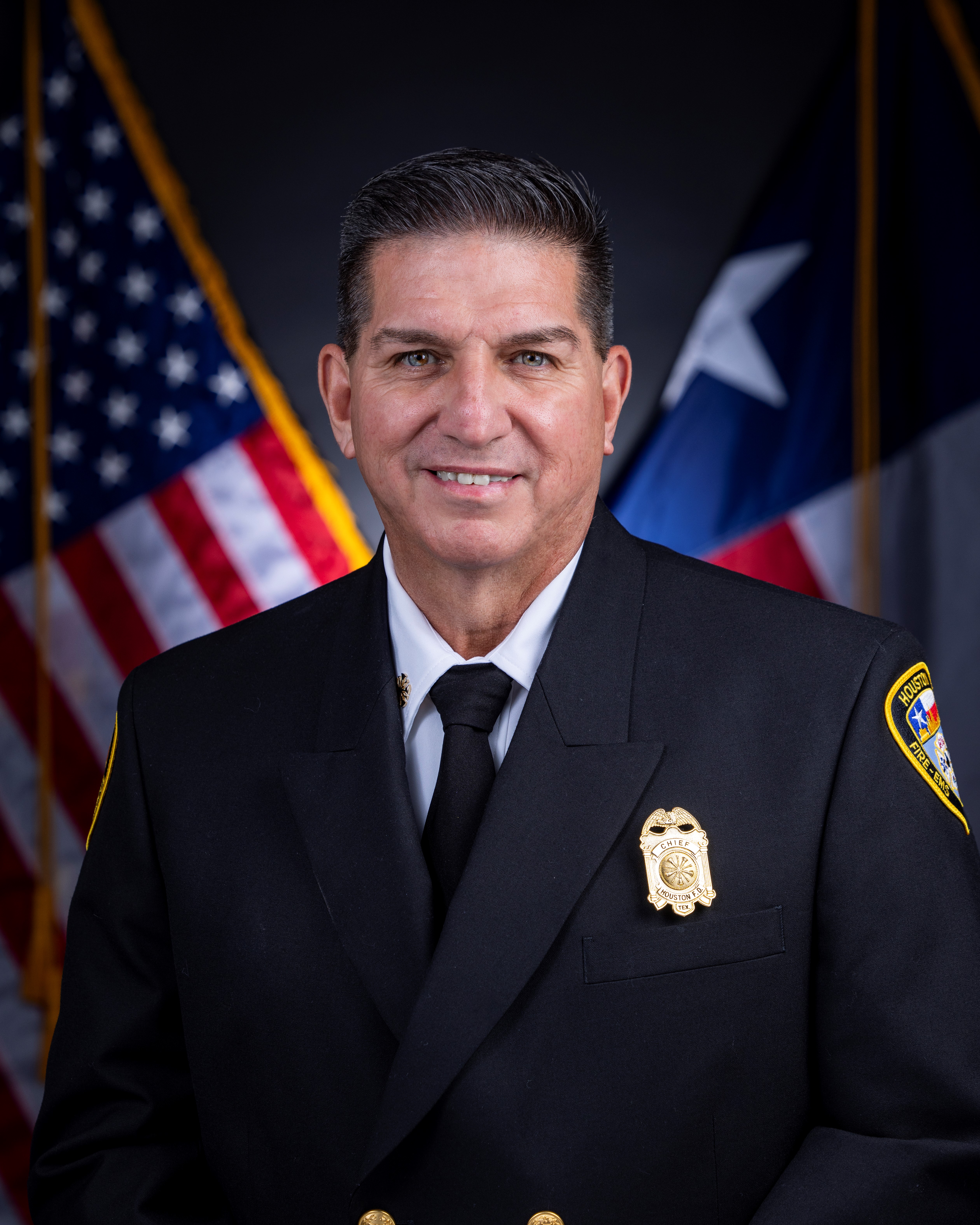 Houston Fire Chief Thomas Muñoz