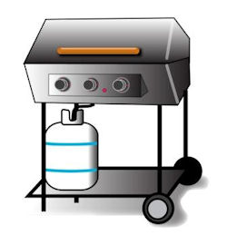 grill artwork, by Paul Box