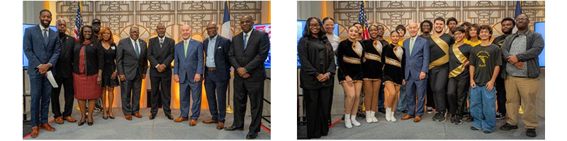 MLK Parade Press Conference Group Photos