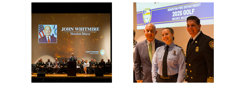 Fire Cadets Ceremony Collage