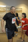 Lt. Al Mihalco at finish line