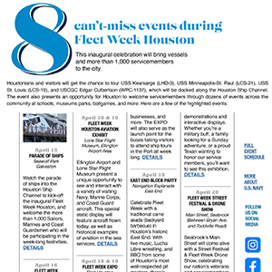Fleet Week Can't Miss Events